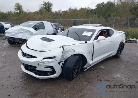 2021 Chevrolet Camaro Rwd 2Ss из США, поврежденный, VIN 1G1FH1R71M0120512
